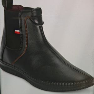 Black Boot Synthetic