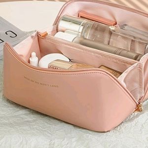 Pink Korean Makeup Organiser Bag 🩷