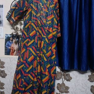 Multi Colour One Piece Gown