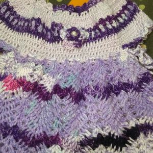 Handmade Crochet Dress Girls