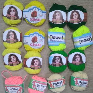 Small OSWAL Wool Bundles 16 Pieces