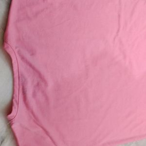 Pink Oversized Tee