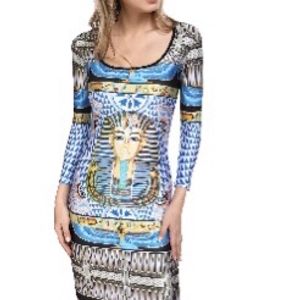 Egpyt Pattern Bodycon