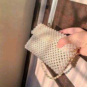 Beaded Hand Clutch