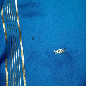 A Good Saree With Small Flaws