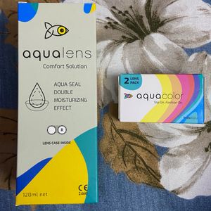 Colored Lens And Solution