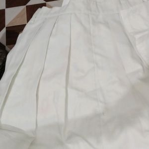 White Shirt And Skirt