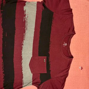 Maroon Mens T Shirt