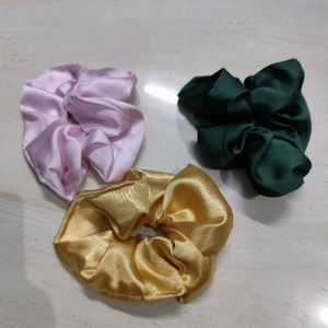 Silk 12 Ps Scrunchies.