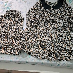 Tiger Print Co_ord Set