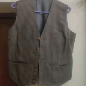 Men's Coat With Koti and Tie