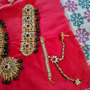 Combo Dulhan Jwellery Set.