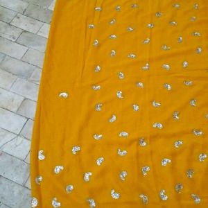 New Saree With Blouse Pc