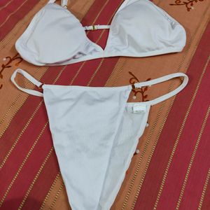 New Matching Bra,Thong Panty Set