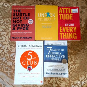 5 Self-Help Books Bundle