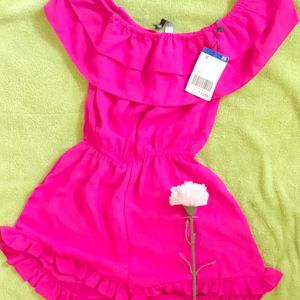 Women Pink Jumpsuit