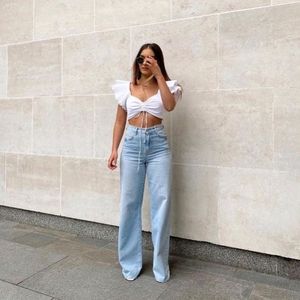 Zara Ice Blue Jean