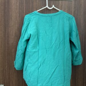 Blue Short Kurti