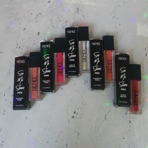 All 5 Renee See Me Shine Lip Gloss Pack Of Five