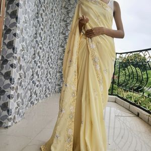 Yellow Saree