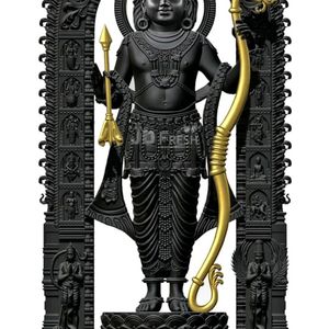 6 Inch Ram Lalla Idol