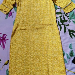 Yellow Kurta