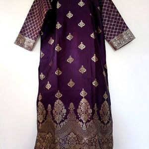 Banarasi Kurta Set With Dupatta