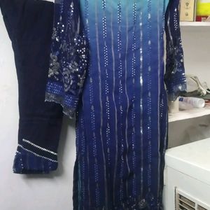 Pakistani Kurti Set Without Dupatta