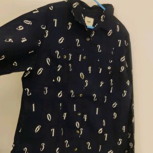 Unisex Cotton Printed Shirt