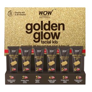 Wow Golden Glow Facial Kit