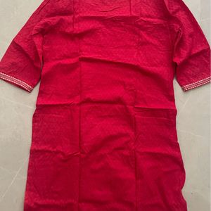 Rose coloured Kurti