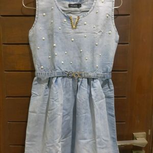 Midi Denim Dress