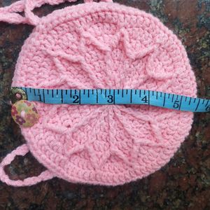 Handmade Baby Pink Sling Bag