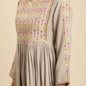 Calf Length Anarkali Kurta