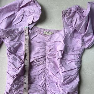 Lavender colour Top