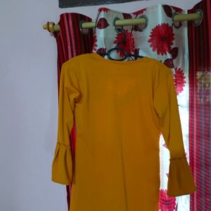 Mustard Full Sleeve Top