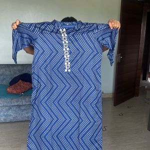 Beautiful Blue Kurta