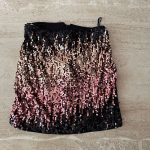 SHEIN Sequence Party Skirt