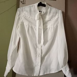 White Korean Shirt