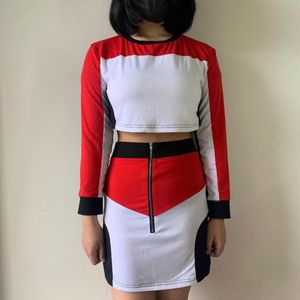 Red SPORTY CO ORD