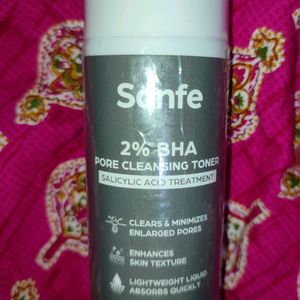 Sanfe 2% BHA Pore Cleansing Toner With Salicylic