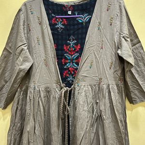 Nehmta Kurta Ethnic Jacket Set Size XL