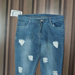 W-18 Size-32 Slim Fit Women Denim Jeans