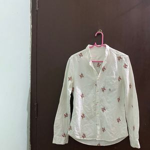 White Formal Shirt Size 34&36