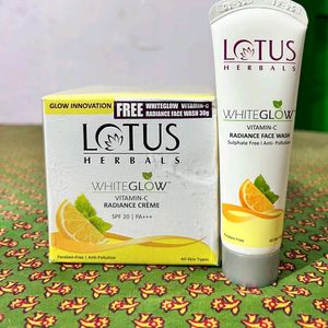 Lotus Herbals Cream  White Glow Vitamine E