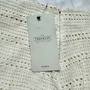 Zara Schiffli Skirt