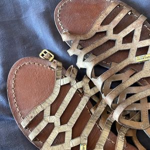 Gold Sandals size 40