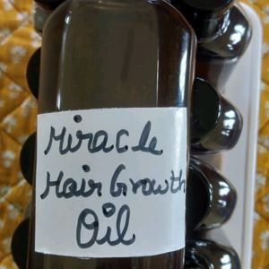 Home Made Hair Oil With Natural Ingredients