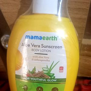 Mamaearth Alovera Sunscreen