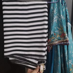 Striped Hijab Chifon New